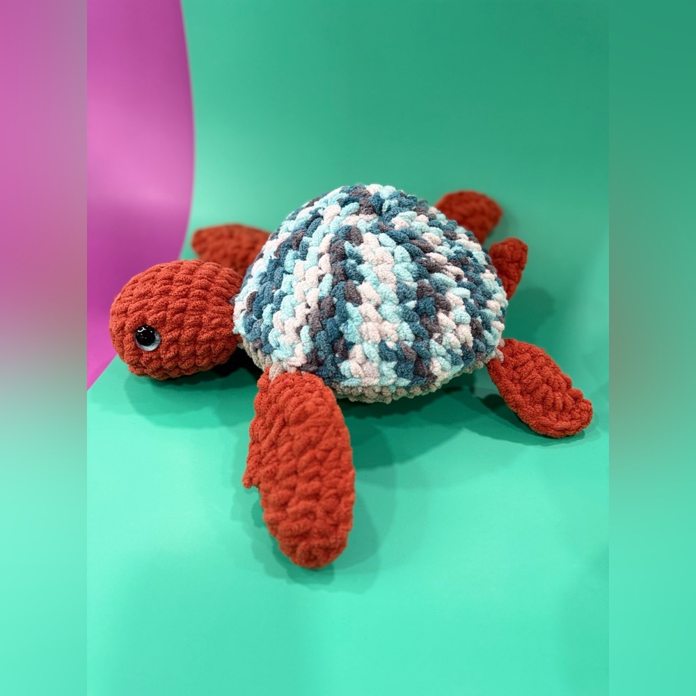 Handmade Crochet Turtle